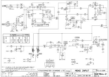 Studiomaster 200 schematic circuit diagram